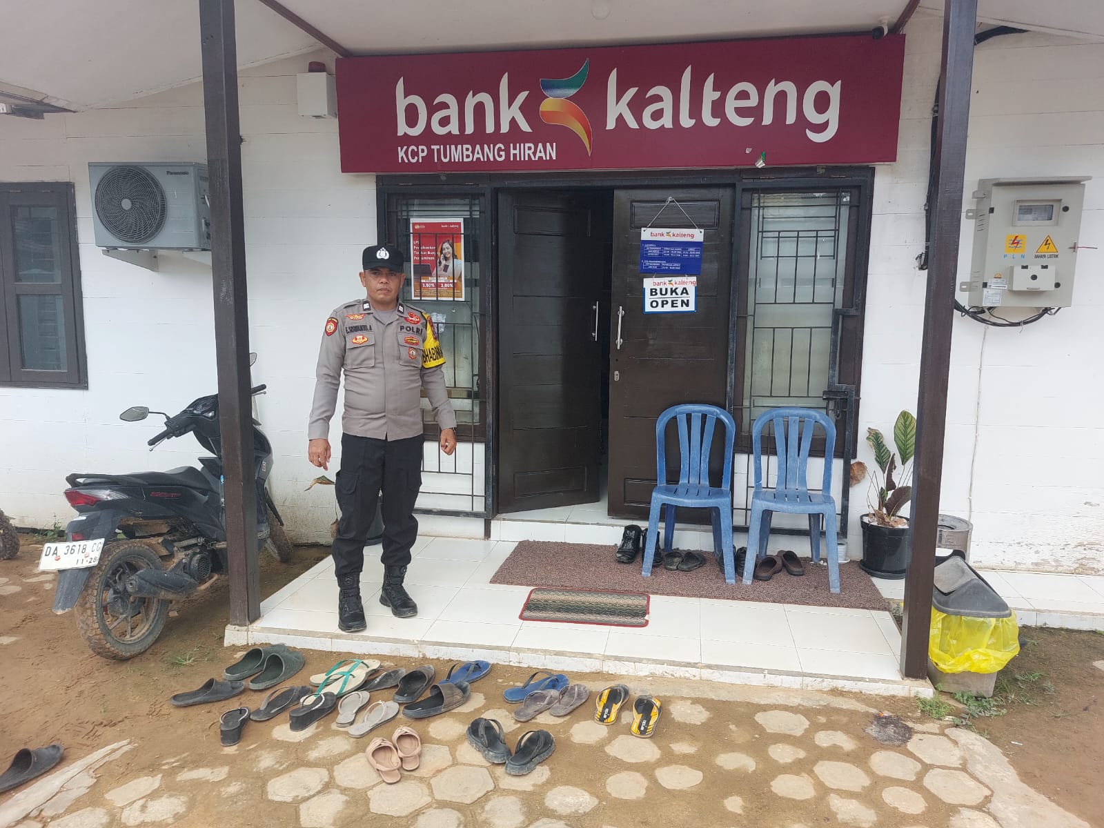 Patroli Siang Polsek Marikit: Hadir Melayani, Melindungi dan Mengayomi Masyarakat.