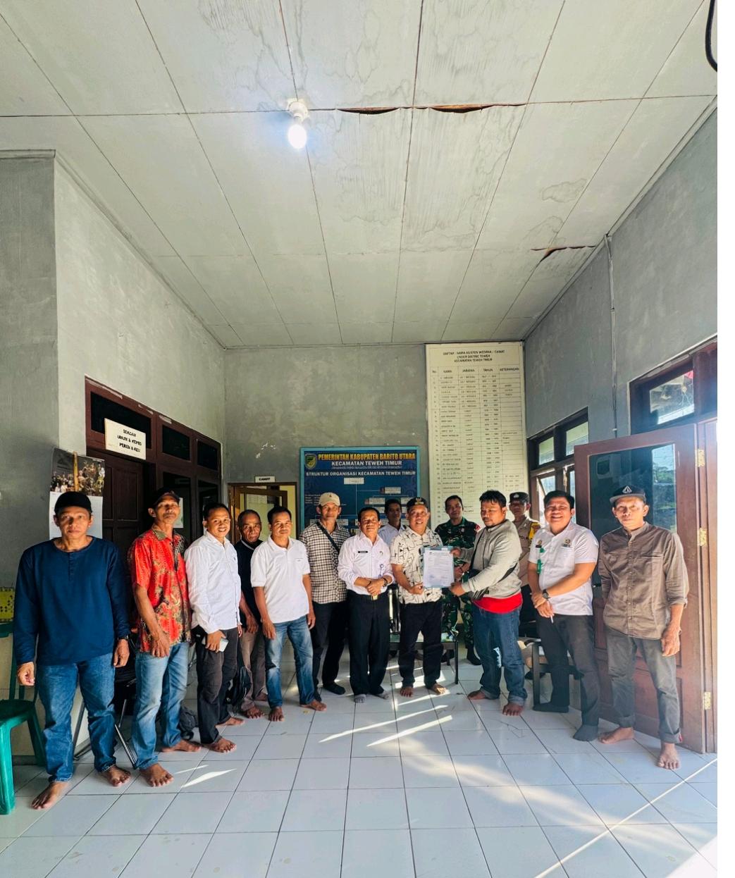 Musyawarah Pembersihan Jalur Listrik di Teweh Timur Berjalan Kondusif, Warga Sepakat Selesaikan Secara Kekeluargaan