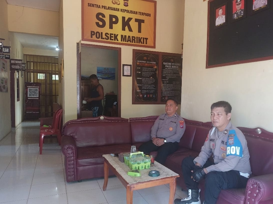 Piket Mako Polsek Marikit Wujudkan Penjagaan Profesional yang Berakar pada Pengabdian