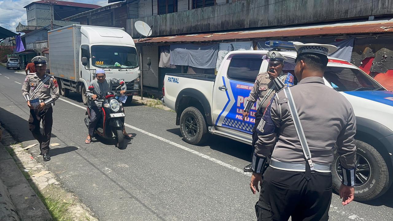 Antisipasi Balap Liar, Satlantas Polres Katingan laksanakan patroli ke titik-titik lokasi rawan balap liar.