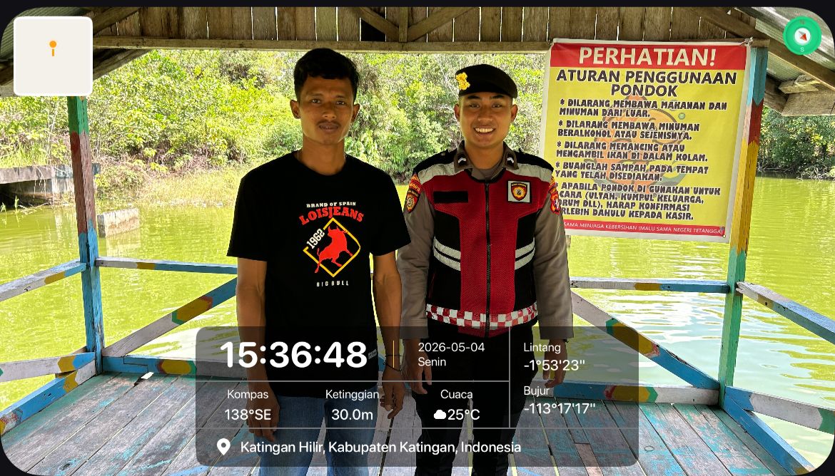 Personel Samapta Laksanakan Patroli Siang, Antisipasi Gangguan Kamtibmas.