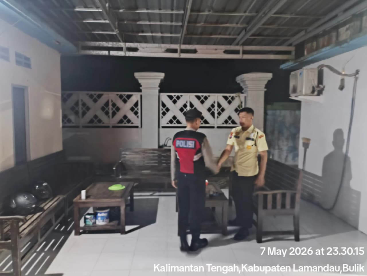 Sat Samapta Polres Lamandau Patroli di Objek Vital, Wilkum Polres Lamandau