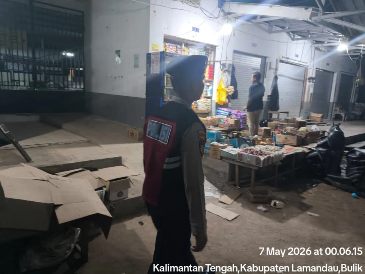 Personel Samapta Polres Lamandau Laksanakan Patroli dan Sambangi Masyarakat