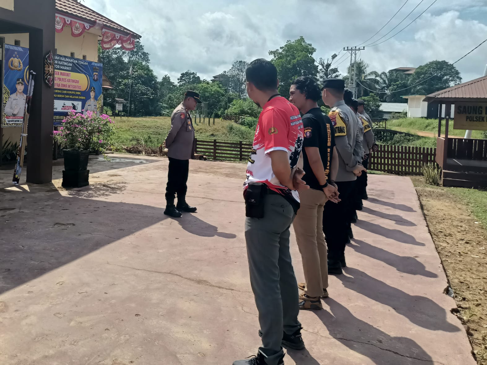 Kabut Asap Mengintai, Polsek Marikit Perkuat Disiplin dan Kesiapsiagaan