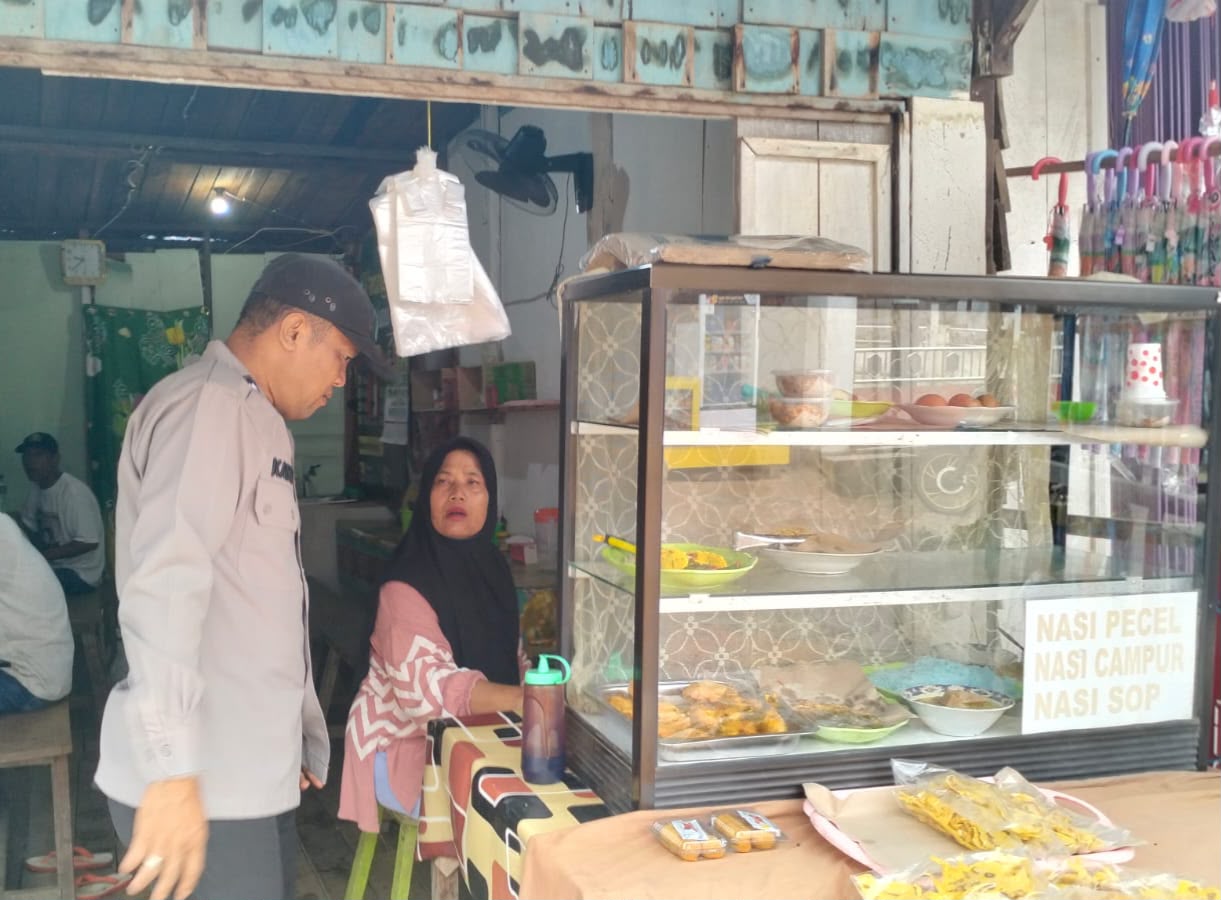 Polsek Katingan Tengah Sambang Kamtibmas