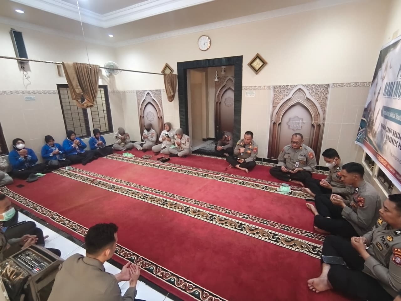 Perkuat Karakter dan Mental Personel, Rumkit Bhayangkara Rutin Gelar Binrohtal