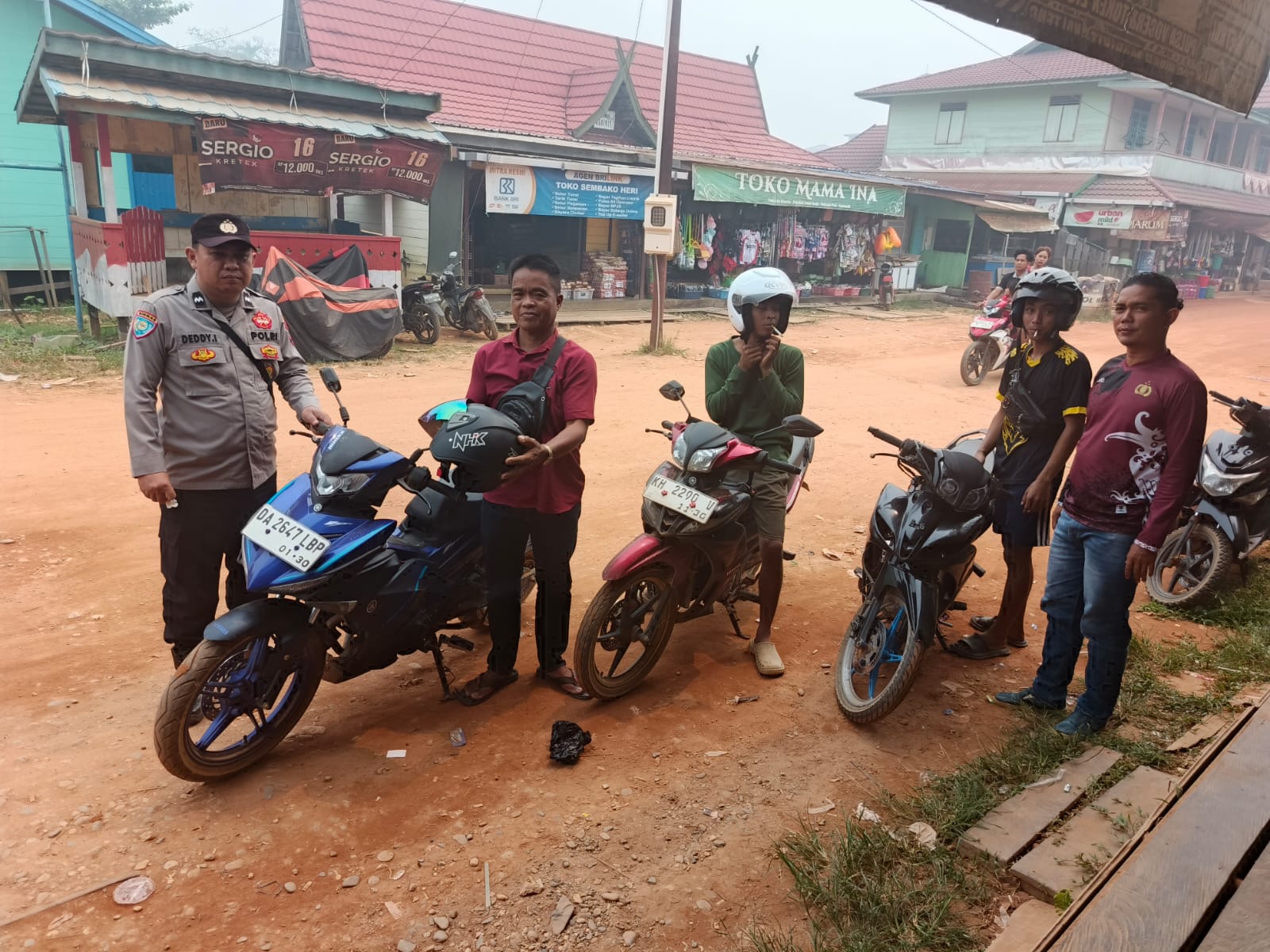 CIPTAKAN RASA AMAN, POLSEK MARIKIT GELAR PATROLI KAMTIBMAS