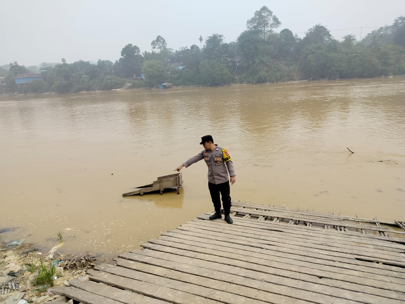 DAS KATINGAN DIPANTAU, KAMTIBMAS KECAMATAN MARIKIT TETAP KONDUSIF