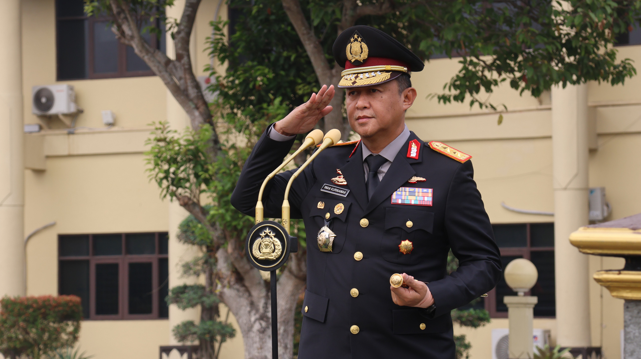 Perkuat Jiwa Nasionalisme, Polda Kalteng Gelar Upacara Hari Kesaktian Pancasila