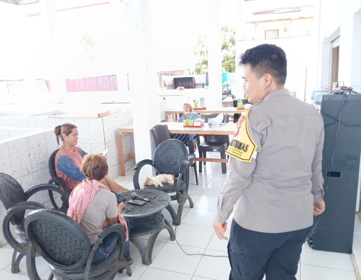 Patroli Dialogis, Upaya Polsek Katingan Tengah Ciptoan Kamtibmas